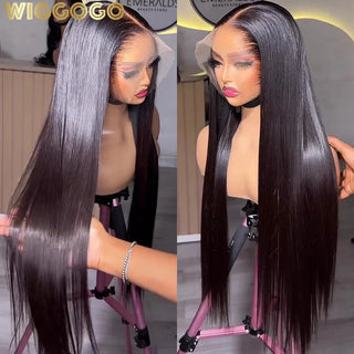 Wiggogo 30 Inch HD Lace Frontal Wig
