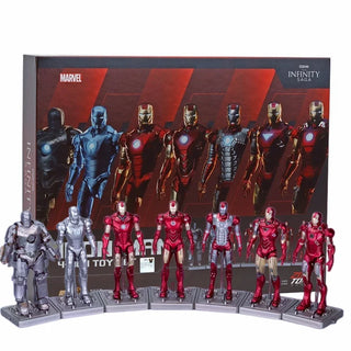  Iron Man Mini Models MK1-MK7 cashymart