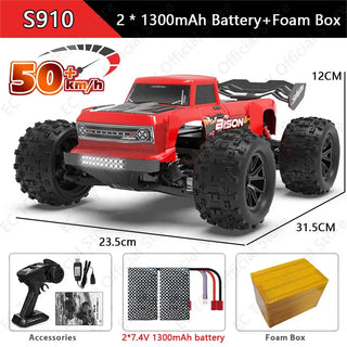  High-Speed 1:16 S909/S910 4WD RC Drift Monster Truck - 50KM/H Fun cashymart