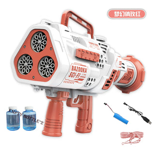  Rocket Bubble Gun with Light-Up cashymart