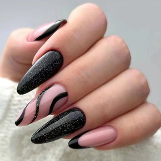  Punk Snake Stiletto Nail Art Set cashymart