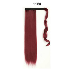 Synthetic Straight Long Ponytail Extensions