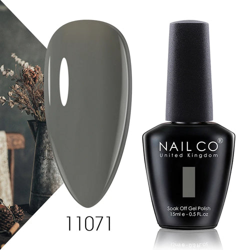 NAILCO 15ml UV Gel Topplack och Baslack Set
