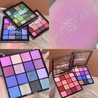  16 Colors Eyeshadow Palette Matte Glitter Shimmer cashymart