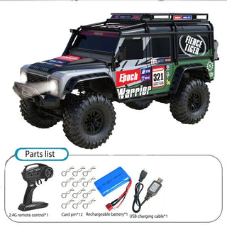  All-Terrain 1/10 Scale 4WD RC Climbing Car for Adventurous Fun cashymart