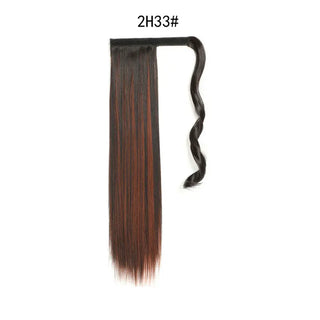 Synthetic Straight Long Ponytail Extensions