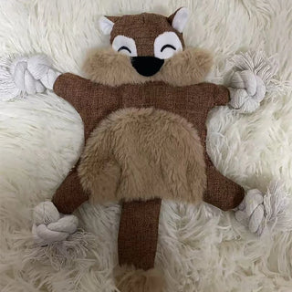  Squeaky Squirrel Dog Toy for Aggressive Chewers cashymart