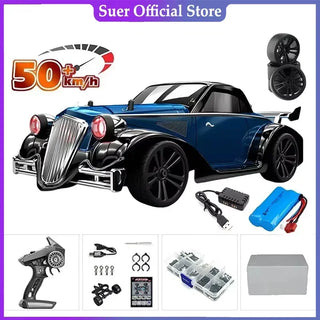  High-Speed 1:16 4WD LED Remote Control Off-Road Monster Truck cashymart