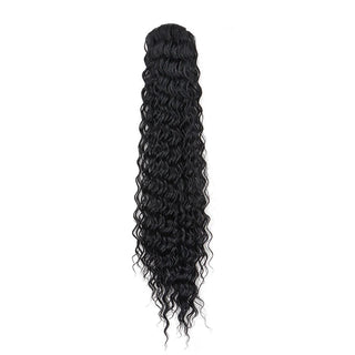  Synthetic 22 Inch Kinky Curly Ponytail Clip In cashymart