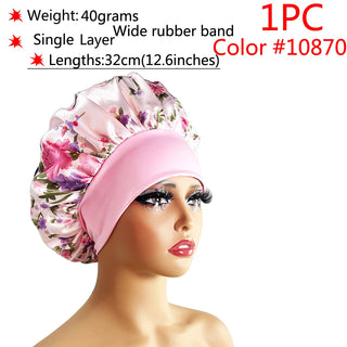  Adjustable Satin Sleep Bonnet cashymart