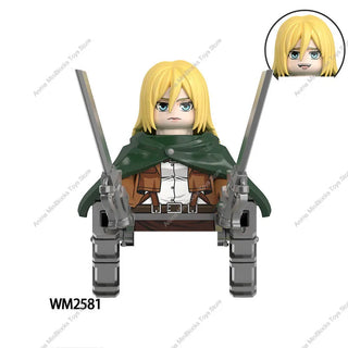  Attack on Titan Mini-Figures Building Blocks Toy Set cashymart