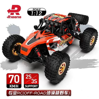  High-Speed 1/12 Scale RC Brushless Desert Truck for Adventure Enthusiasts cashymart