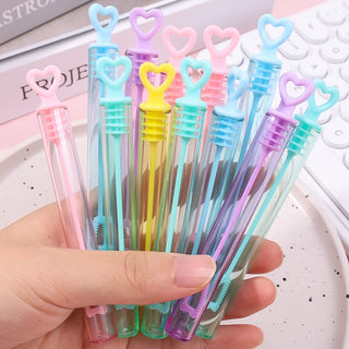  50pcs Bubble Blowing Love Colored Test Tube Party Toys cashymart