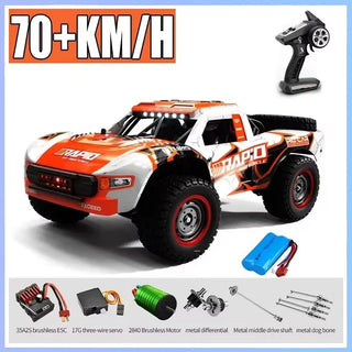  GANGYINGBAO JJRC Q130 1:16 70KM/H High-Speed 4WD Brushless RC Car cashymart