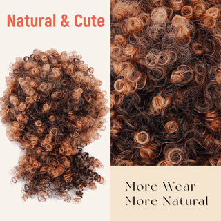  Afro Puff Kinky Curly Hair Ponytail Extension cashymart