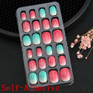  Children Press On Nails 24 Pcs Cute Fake Nails cashymart