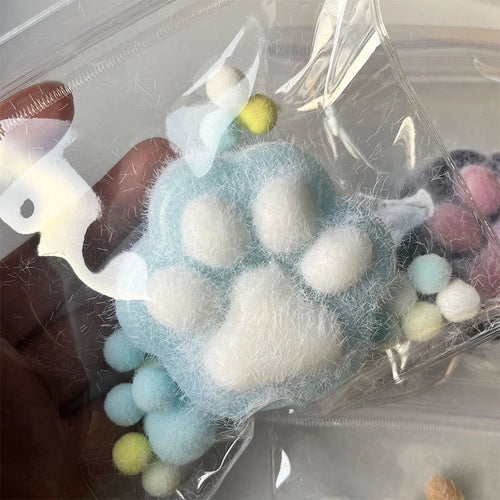 Kissan tassu mochi pehmeä fidget-lelu pehmolelu