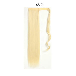 Synthetic Straight Long Ponytail Extensions