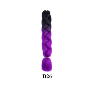 Ombre Jumbo Braiding Hair Extension 24 Inch