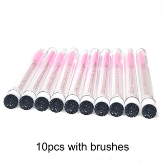  Eyelash Brush Tubes Reusable Makeup Wands cashymart