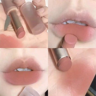  Nude Apricot Velvet Matte Lipstick cashymart