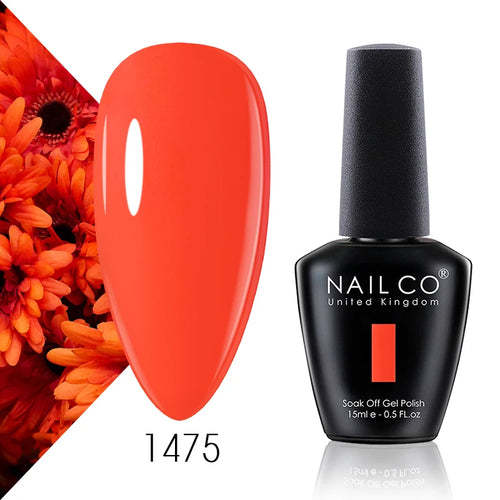 NAILCO 15ml UV Gel Topplack och Baslack Set