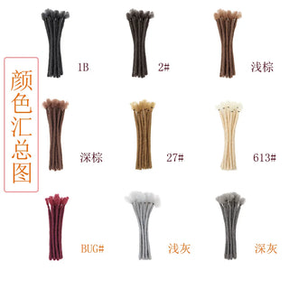  Dreadlocks Synthetic Extensions 8 Inch 10 Strands cashymart