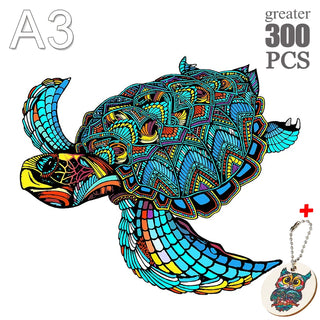  3D Wooden Animal Puzzle Kit cashymart