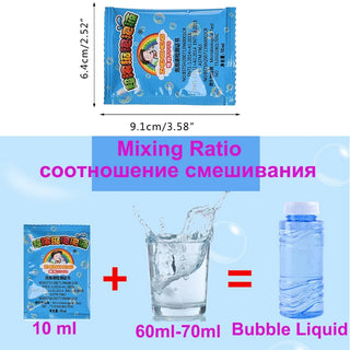  Bubble Liquid Soap for Bubble Makers cashymart