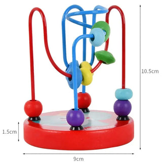  Bright & Fun Wooden Bead Maze cashymart