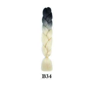 Ombre Jumbo Braiding Hair Extension 24 Inch