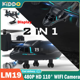  Ultimate 2-in-1 LM19 HD Camera RC Drone cashymart