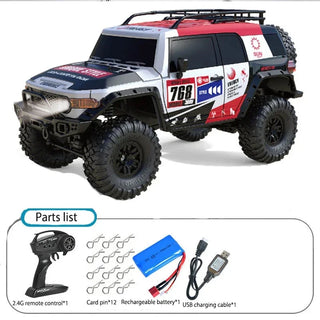  All-Terrain 1/10 Scale 4WD RC Climbing Car for Adventurous Fun cashymart