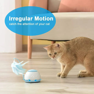  Interactive 360° Rotating Electric Cat Toy cashymart