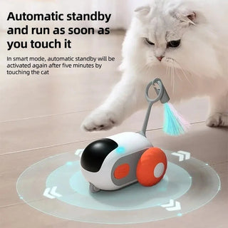  Interactive Smart Cat Car Toy - Remote Control Fun for Playtime! cashymart