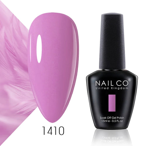 NAILCO 15ml UV Gel Topplack och Baslack Set