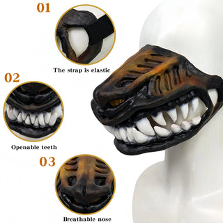Scary Dog Muzzle with Horror Teeth