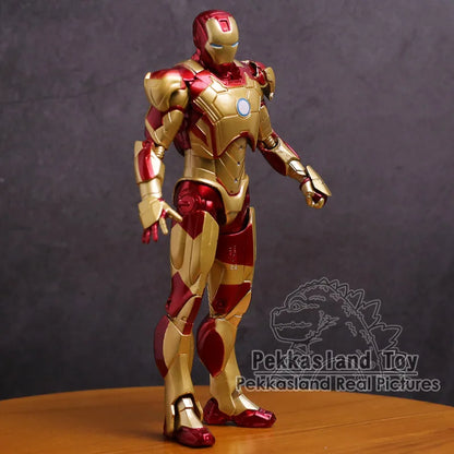  Golden Iron Man PVC Action Figure Model Toy cashymart