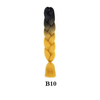 Ombre Jumbo Braiding Hair Extension 24 Inch