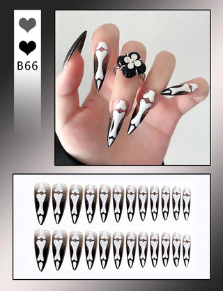  Chic Almond Halloween Press-On Nails cashymart