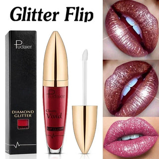  Alluring 18-Color Glitter Lip Gloss cashymart