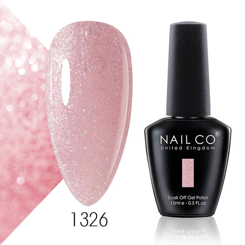 NAILCO 15ml UV Gel Topplack och Baslack Set