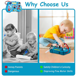  Montessori Sensory Busy Board cashymart