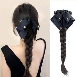  Women's Synthetic Wig with Bow Headband cashymart