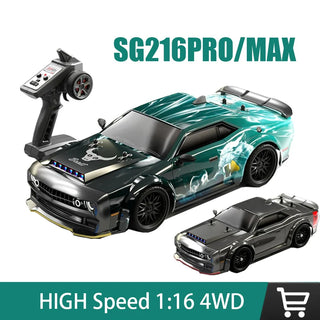 ZLL SG216MAX/PRO 1:16 High-Speed 4WD RC Car with LED Lights