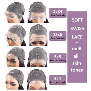  Wiggogo Body Wave Human Hair Wigs 30 40 Inch cashymart