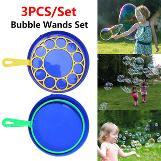  Children Big Bubbles Wand Kit for Fun Outdoor Playtime cashymart