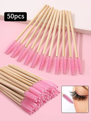  50Pcs Eyelash Extension Brush Applicators cashymart