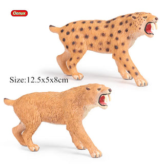  African Wild Animal PVC Figurines - Set of 4 cashymart