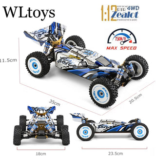  High-Speed 1/12 RC Drift Car – 75Km/H Brushless 4WD Racing Fun cashymart